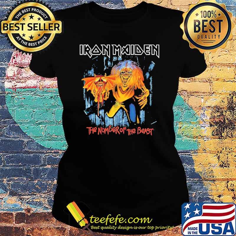 Iron Maiden Number Of The Beast Shirt Ladies tee Iron Maiden Number Of The Beast Shirt Ladies tee