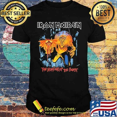 Iron Maiden Number Of The Beast Shirt
