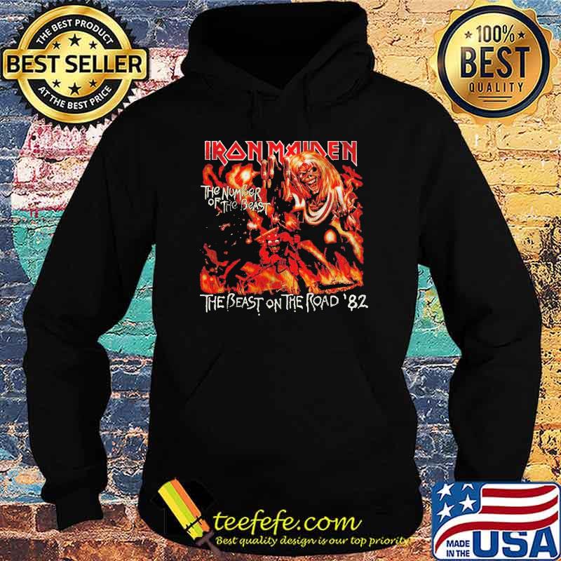 Iron Maiden Number Of The Beast The Beast On The Road Shirt Hoodie Iron Maiden Number Of The Beast The Beast On The Road Shirt Hoodie