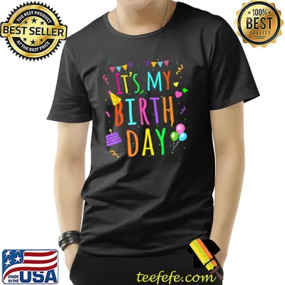It's My Birthday Party Balloon T-Shirt