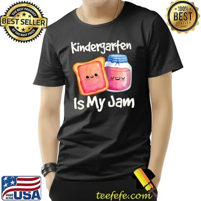 Jam & Toast Kindergarten Is My Jam K T-Shirt