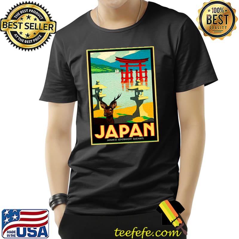 Japan Railway Travel Propaganda T-Shirt