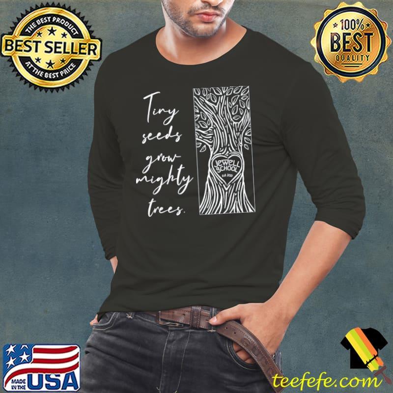 Jewell_school tree tiny seeds s Long Sleeve Tee Jewell_school tree tiny seeds s Long Sleeve Tee
