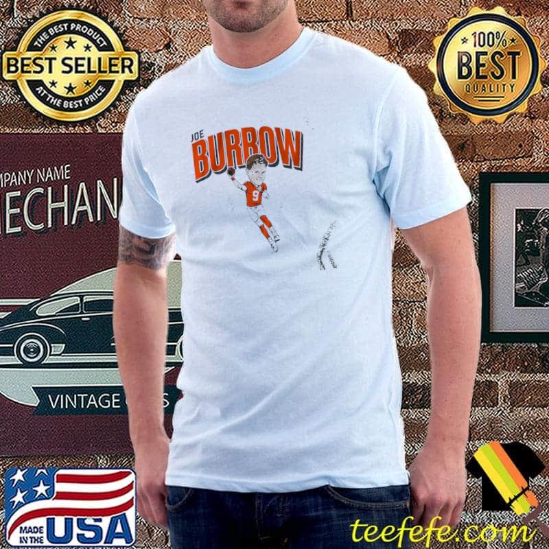 Joe burrow caricature sport shirt Joe burrow caricature sport shirt