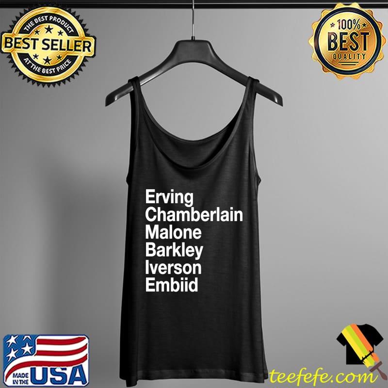 Joel Embiid & Sixers Legends Essential T-Shirt Tank Top Joel Embiid & Sixers Legends Essential T-Shirt Tank Top