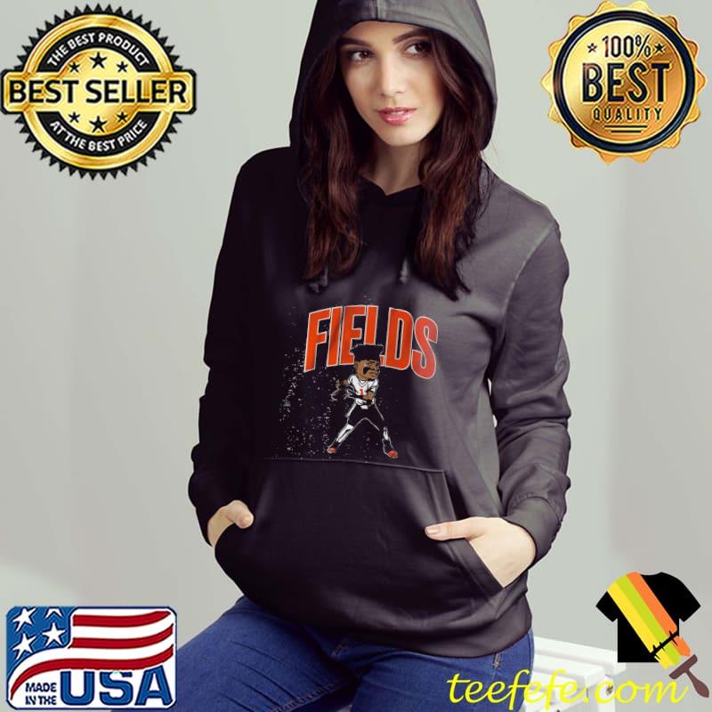 Justin fields caricature sport s Hoodie Justin fields caricature sport s Hoodie