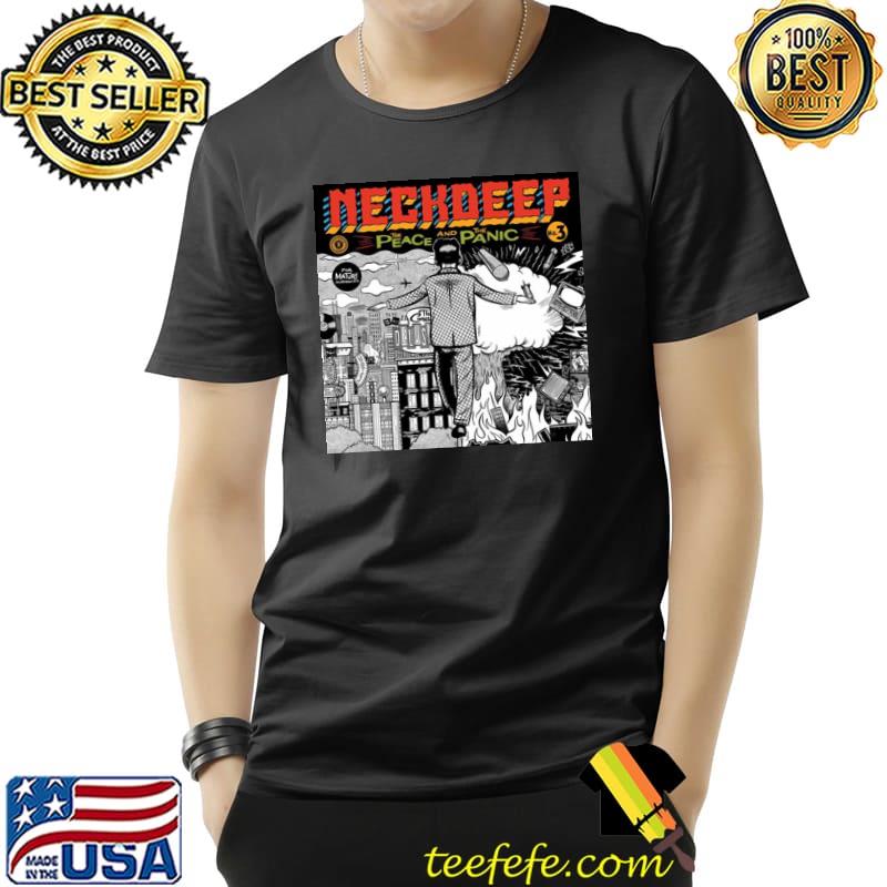 Knuckle neck neck deep shirt Knuckle neck neck deep shirt