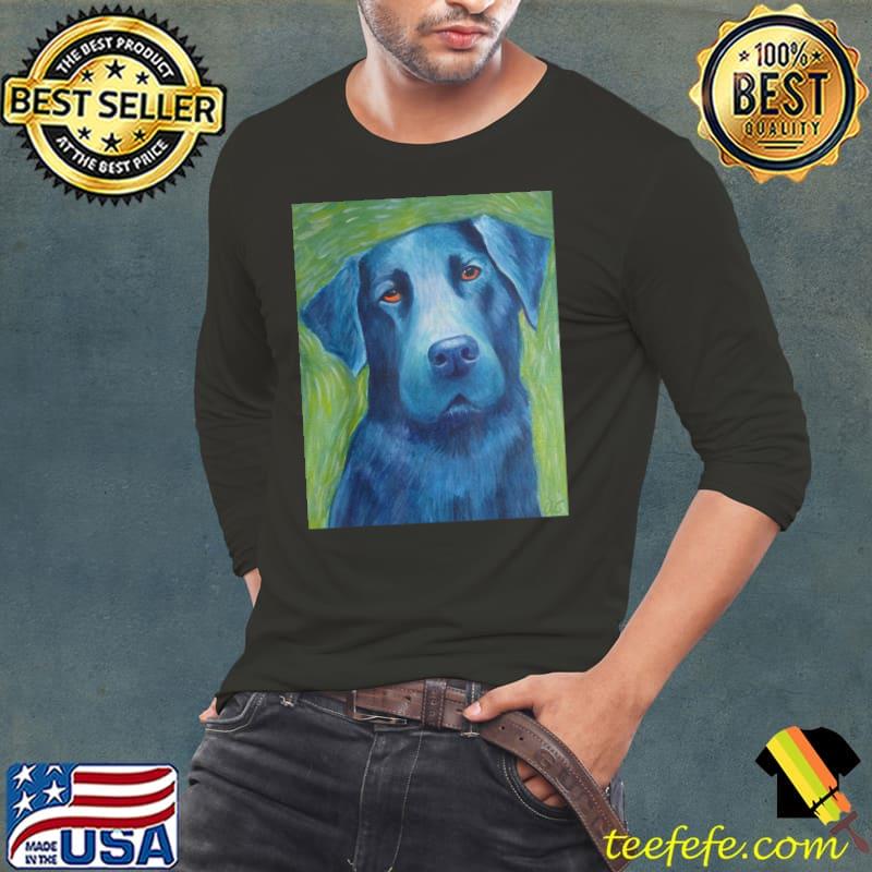 Labrador Blues T-Shirt Long Sleeve Tee Labrador Blues T-Shirt Long Sleeve Tee