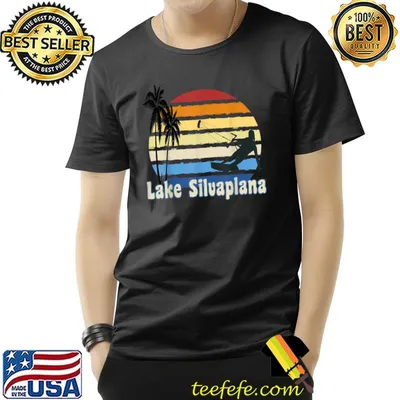 Lake Silvaplana Switzerland Kitesurfing Kitesurfer Beach T-Shirt