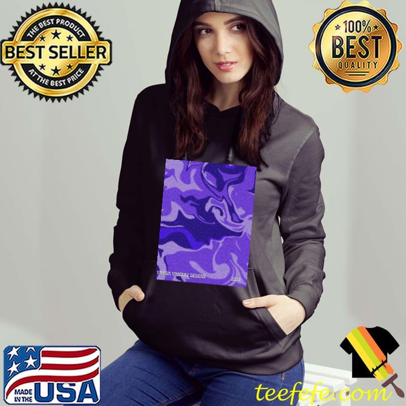 Liquid Grapes Color Flow T-Shirt Hoodie Liquid Grapes Color Flow T-Shirt Hoodie