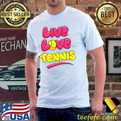 Live Love Tennis T-Shirt