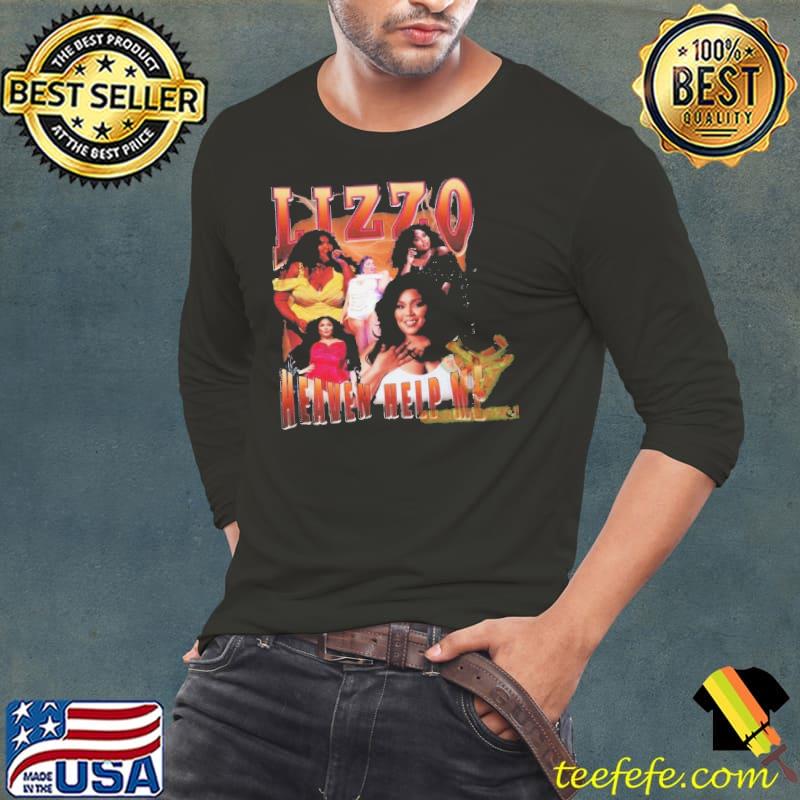 Lizzo Heaven Help Me Shirt Long Sleeve Tee Lizzo Heaven Help Me Shirt Long Sleeve Tee