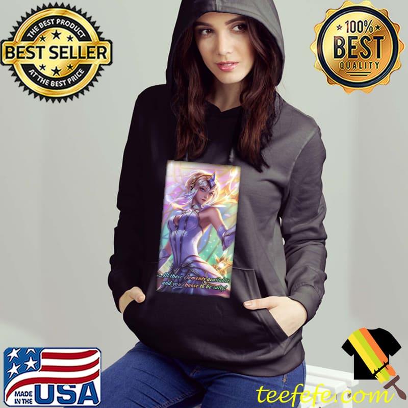 Lux league of legends be salty s Hoodie Lux league of legends be salty s Hoodie