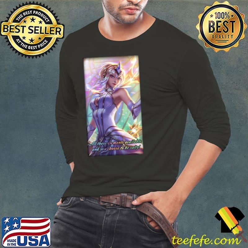 Lux league of legends be salty s Long Sleeve Tee Lux league of legends be salty s Long Sleeve Tee