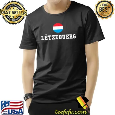 Luxembourg Travel Luxembourg Flag T-Shirt