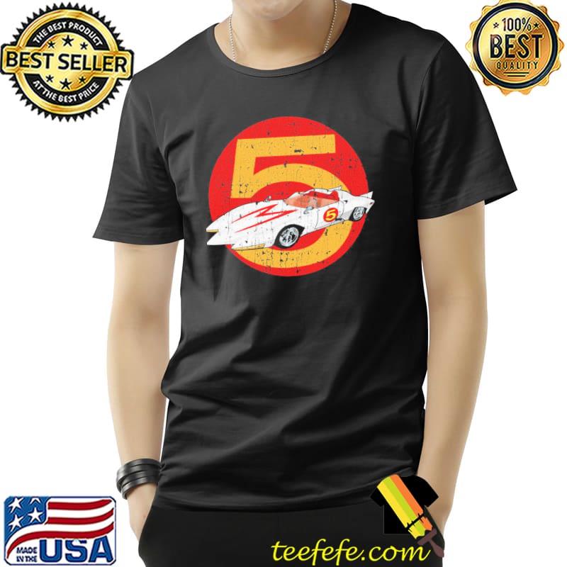 Mach 5 distressed vitnage shirt Mach 5 distressed vitnage shirt