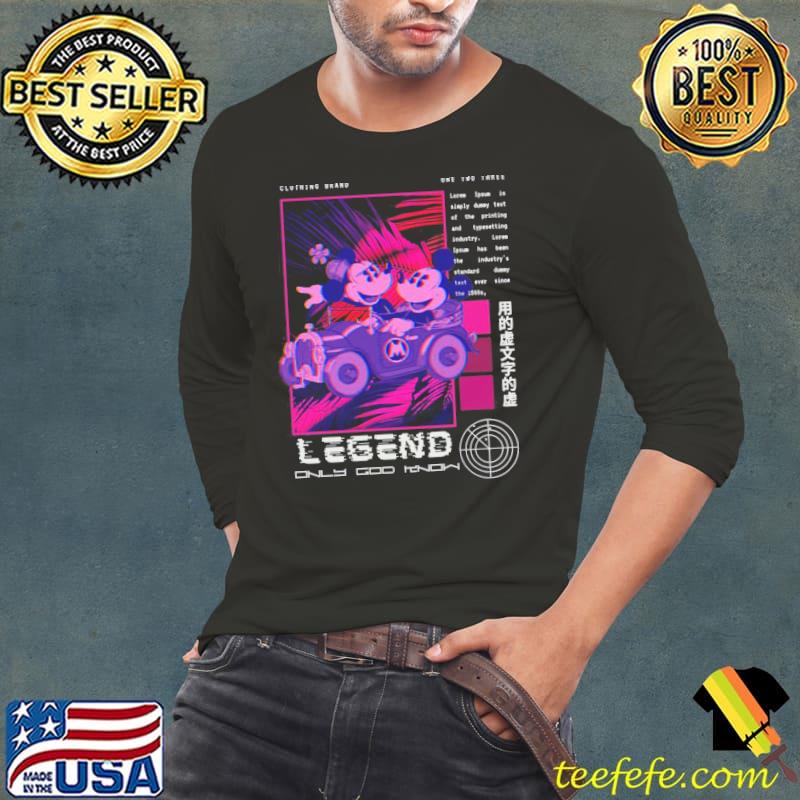 Mickeys driving retro sports car s Long Sleeve Tee Mickeys driving retro sports car s Long Sleeve Tee