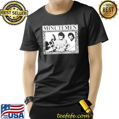 Minutemen rock music band shirt