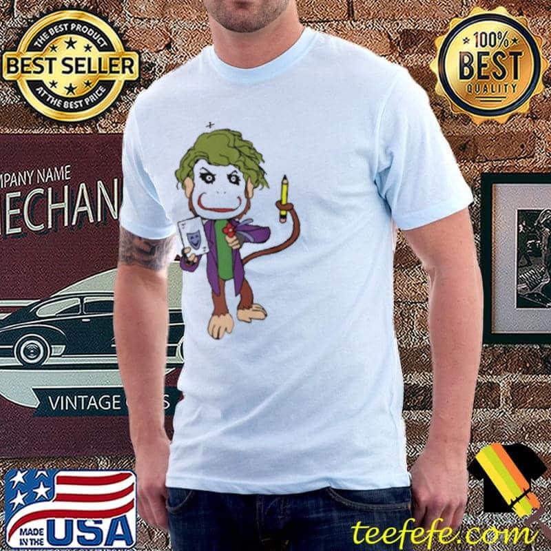 Monkey why so curious shirt