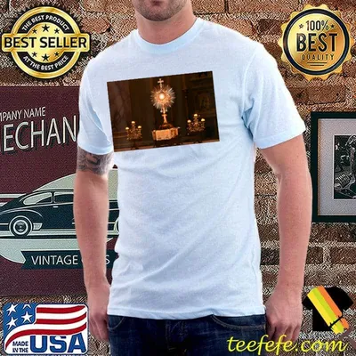 Monstrance at Adoration of the Blessed Sacrament T-Shirt