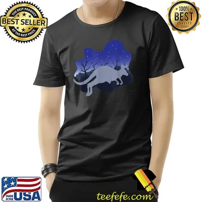 Moonlight Zoo Animal Aussie Kangaroo T-Shirt