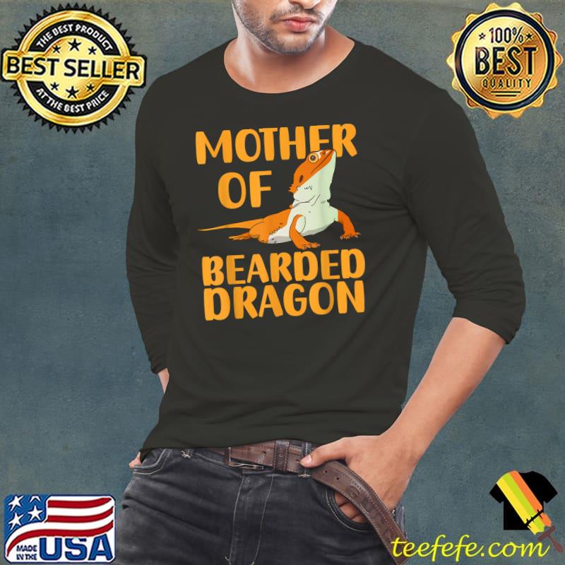Mother of Bearded Dragons T-Shirt Long Sleeve Tee Mother of Bearded Dragons T-Shirt Long Sleeve Tee