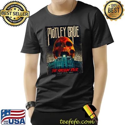 Mötley Crüe The Stadium Tour Denver Event T-Shirt