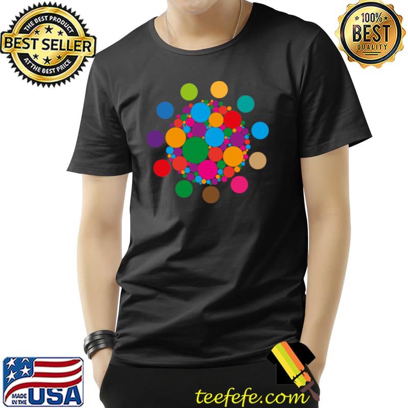 Multicolor Polka Dot September 15th Happy Dot Day T-Shirt
