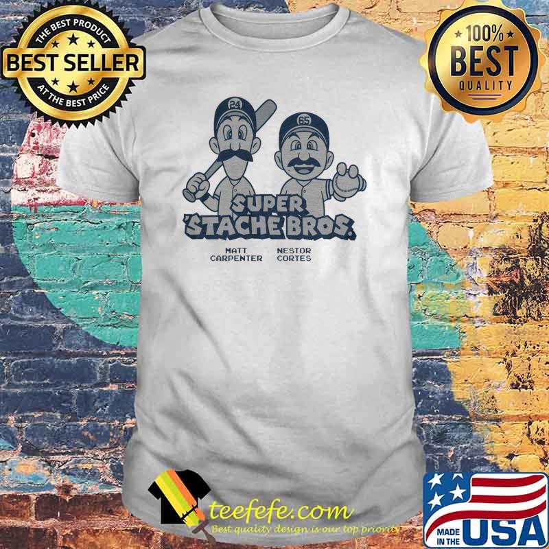 Nestor Cortes JR & Matt Carpenter SUPER STACHE BROS T-Shirt