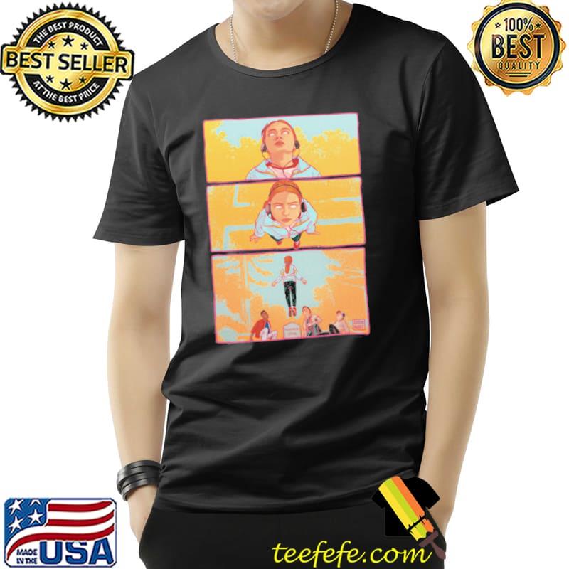 Netflix stranger things fanart max running up that hill shirt Netflix stranger things fanart max running up that hill shirt