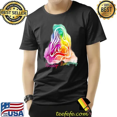 Normalize National Breastfeeding Awareness Colors T-Shirt