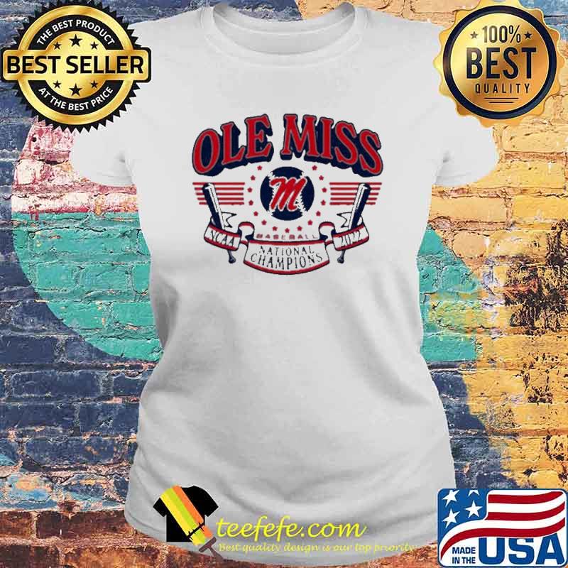 Ole Miss Baseball 2022 NCAA Baseball CWS Championship s Laides tee Ole Miss Baseball 2022 NCAA Baseball CWS Championship s Laides tee