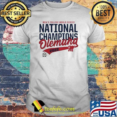 Ole Miss Rebels 2022 NCAA Men’s Baseball College World Series Champions Bat Flip shirt