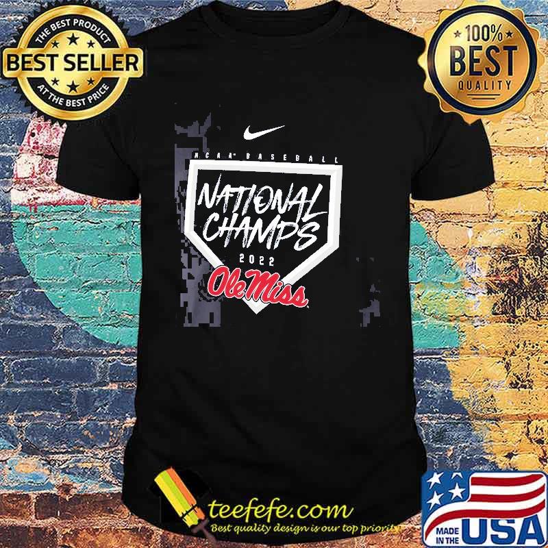 Ole Miss Rebels Nike 2022 NCAA Men's Baseball College World Series Champions Shirt Unisex Ole Miss Rebels Nike 2022 NCAA Men's Baseball College World Series Champions Shirt Unisex