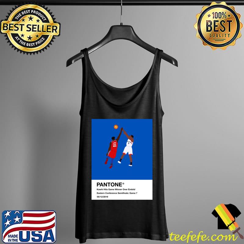 Pantone Kawhi Leonard & The Shot Classic T-Shirt Tank Top Pantone Kawhi Leonard & The Shot Classic T-Shirt Tank Top