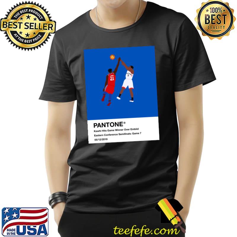 Pantone Kawhi Leonard & The Shot Classic T-Shirt Pantone Kawhi Leonard & The Shot Classic T-Shirt