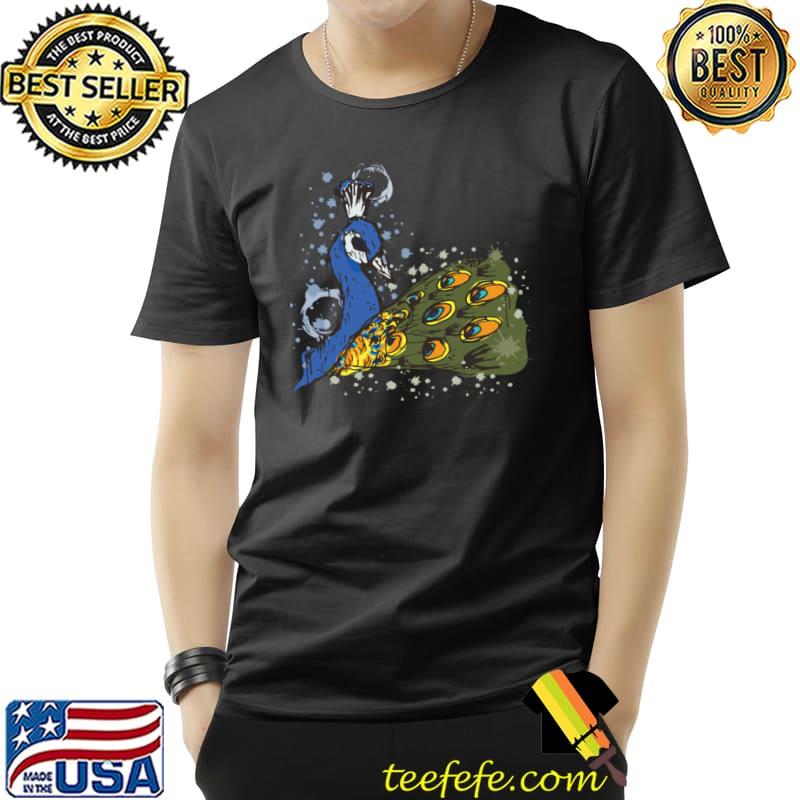 Peacock watercolor T-Shirt