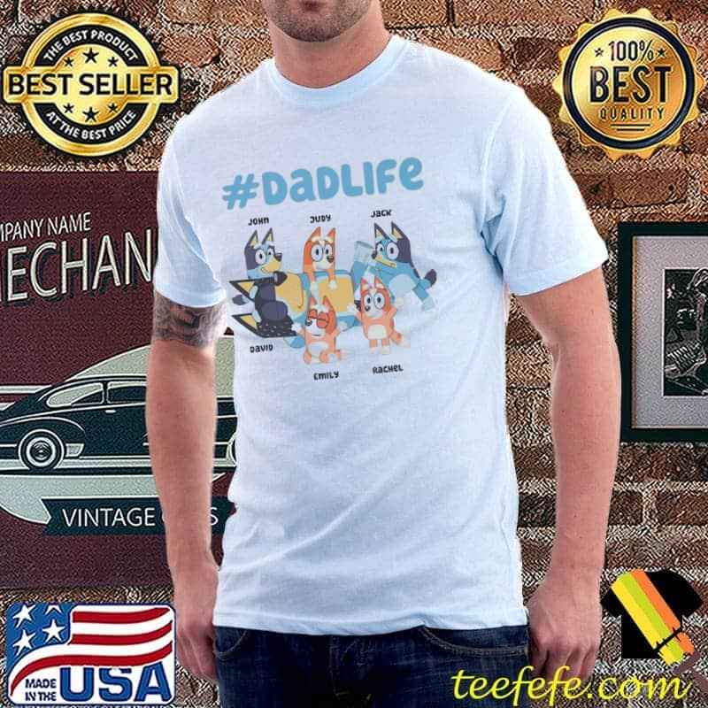 Personalized blue dad dadlife gift for father's day fbl (limited edition) shirt