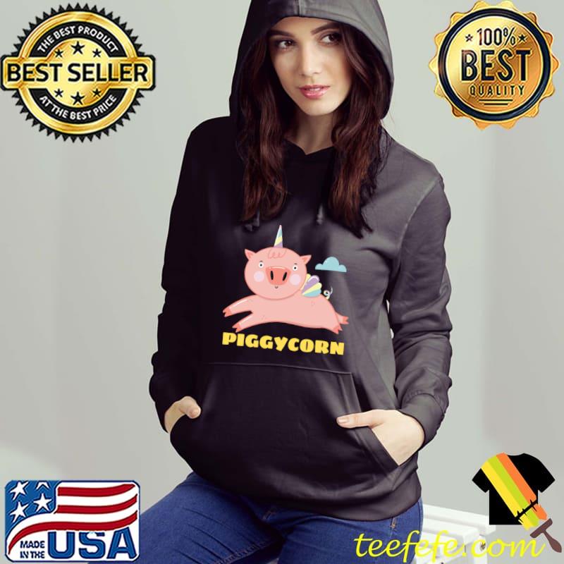 Piggycorn Pig Pun T-Shirt Hoodie Piggycorn Pig Pun T-Shirt Hoodie
