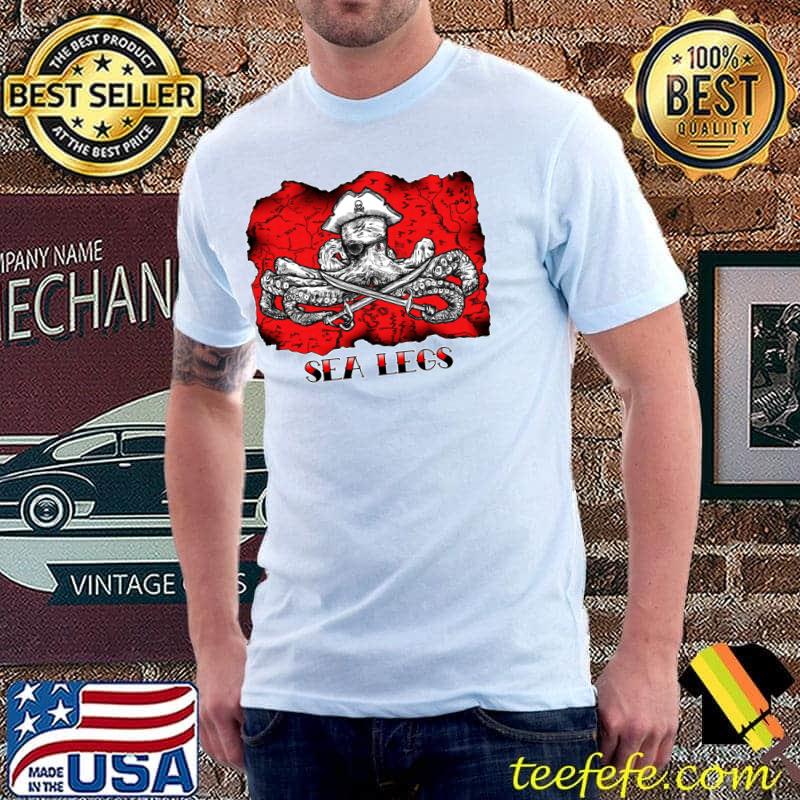 Pirate Sea Legs Octopus T-Shirt