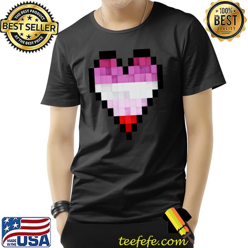 Pixel Heart Kids T-Shirt