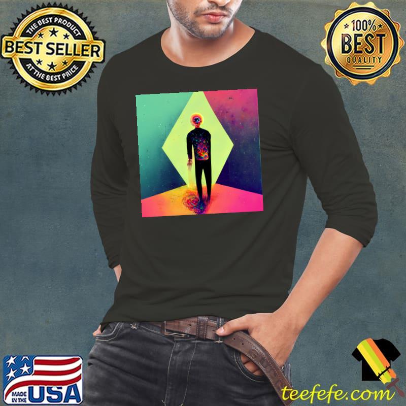 Psychedelic Artwork 3 T-Shirt Long Sleeve Tee Psychedelic Artwork 3 T-Shirt Long Sleeve Tee