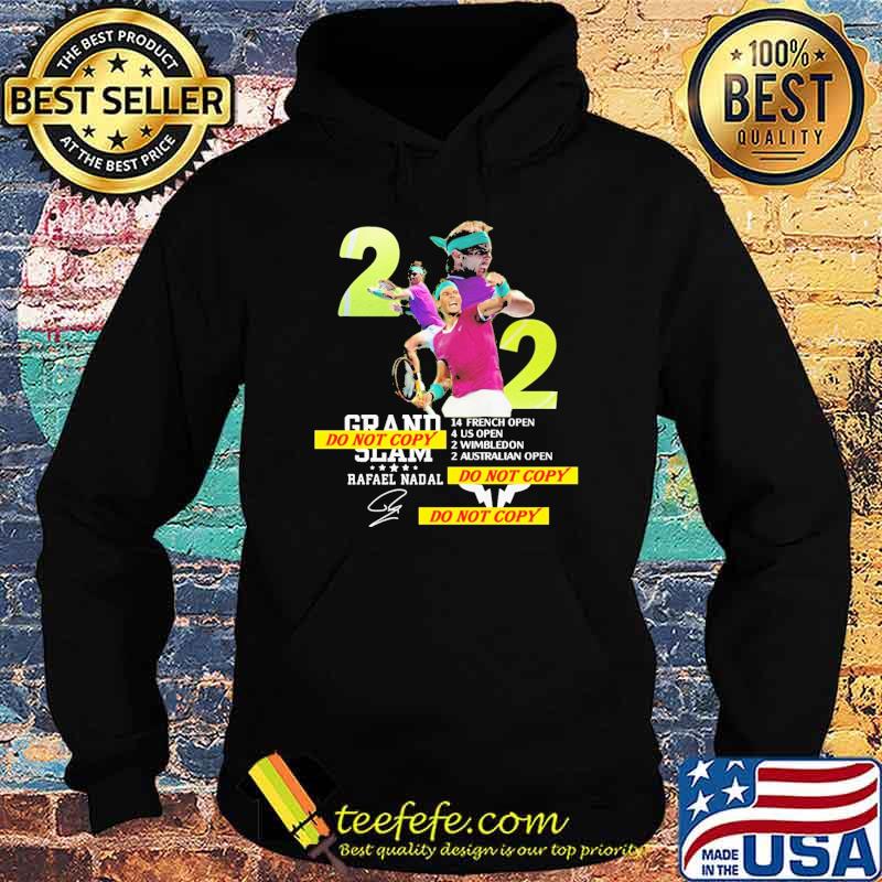 Rafael Rafas Nadals Shirt Merchandise 22 Winner of Grands Slams Shirt