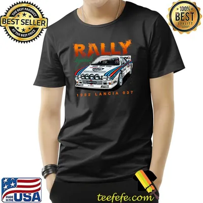 Rally Legends 037 group b cars 80s T-Shirt