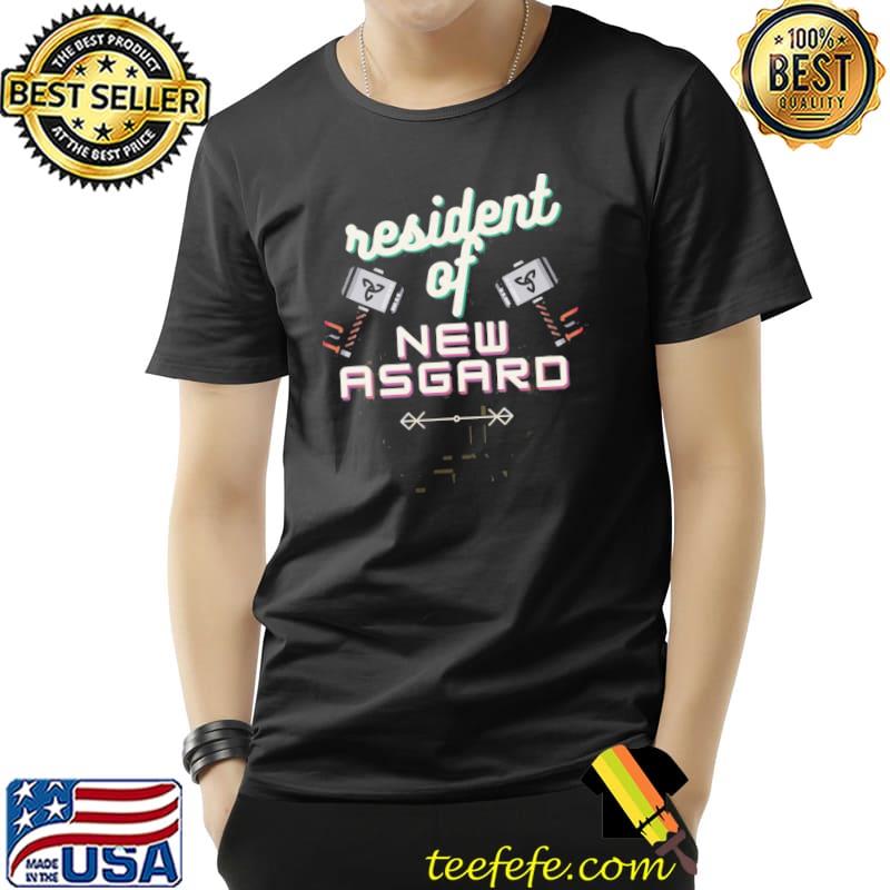 Resident of new asgard Thor shirt