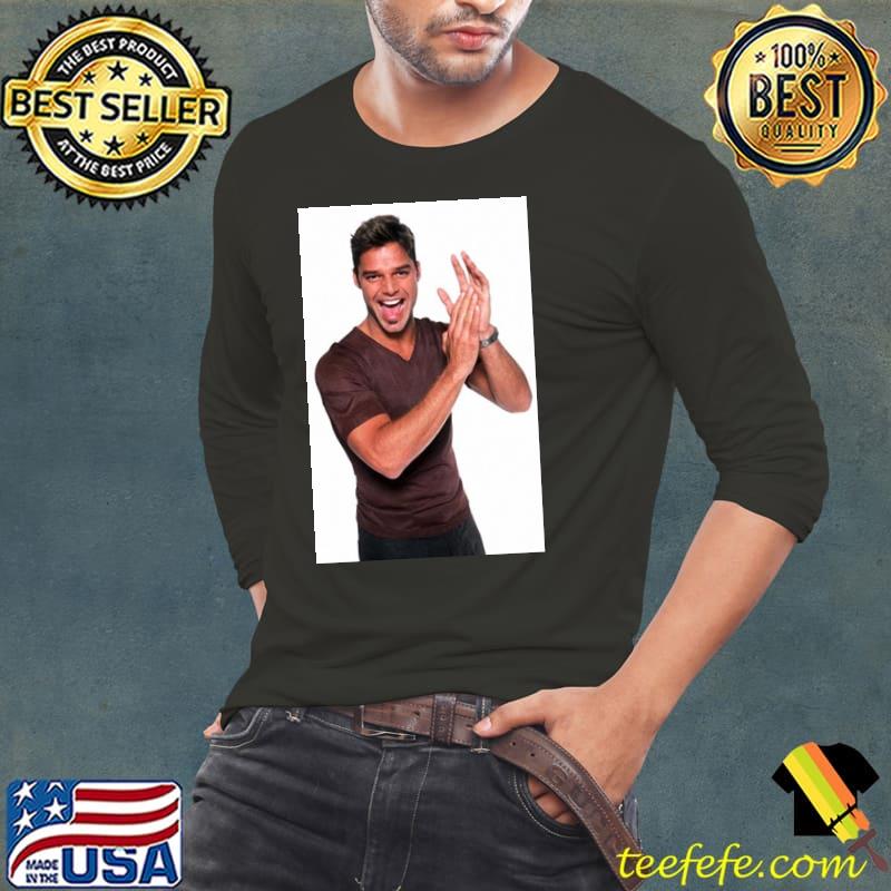 Ricky Martin Shirt Long Sleeve Tee Ricky Martin Shirt Long Sleeve Tee