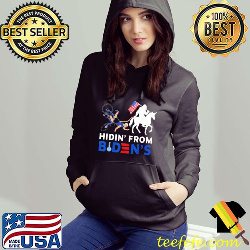 Ridin with bïden hiden from bïden sasquatch bigfoot s Hoodie Ridin with bïden hiden from bïden sasquatch bigfoot s Hoodie