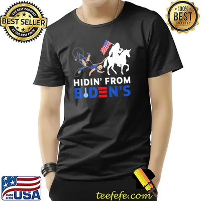 Ridin with bïden hiden from bïden sasquatch bigfoot shirt
