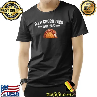 Rip Choco Taco 1984 2022 Goodbye Choco Taco T-Shirt