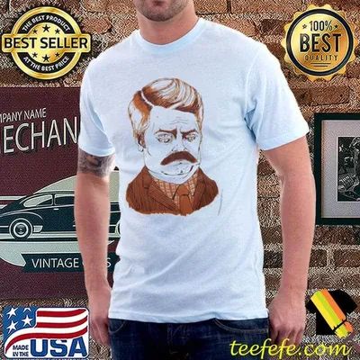 Ron swanson parks and recreation shirt